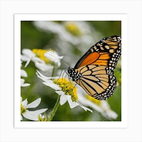 Monarch Butterfly Art Print