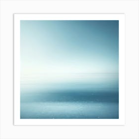 Abstract Ocean Art Print