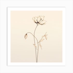 Poppy Flower 1 Art Print