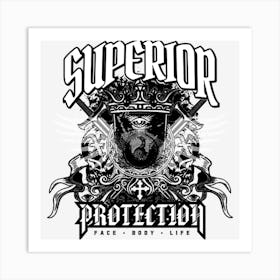 Superior Protection Art Print