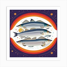 Sockeye Salmon Art Print