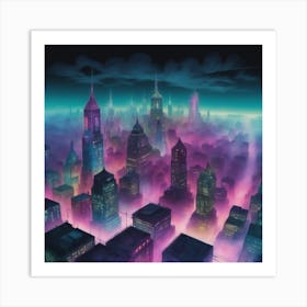 Cityscape 2 Art Print