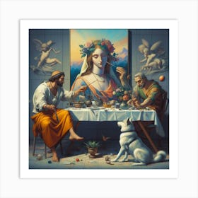 Last Supper Art Print