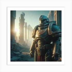 Warhammer 40k 6 Art Print