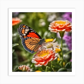 Monarch Butterfly Art Print