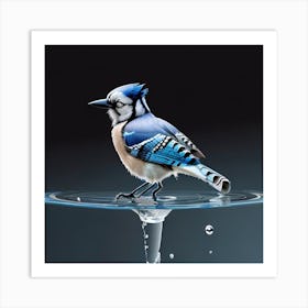 Blue Jay Art Print