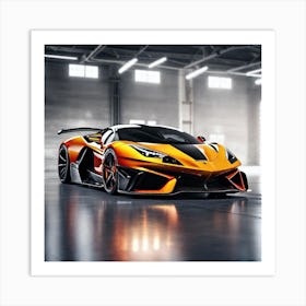 Lamborghini 92 Art Print