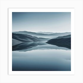 Reflections In The Water Art Print