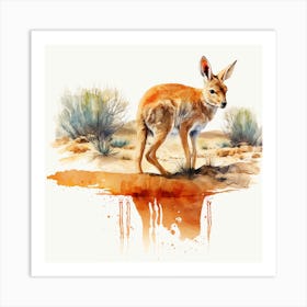 Kangaroo Art Print