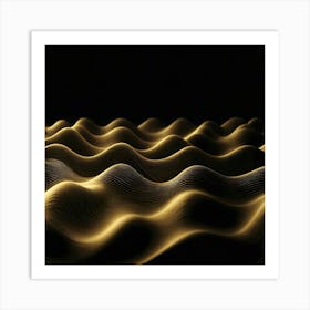 Abstract Wave - Wave Stock Videos & Royalty-Free Footage Art Print