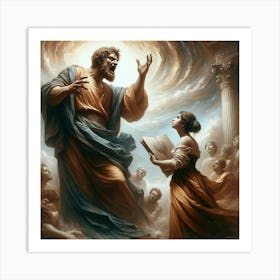 Gospel According To Jesus Art Print