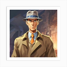 Inspector Gadget Art Print