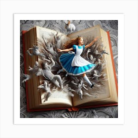 Alice In Wonderland 28 Art Print