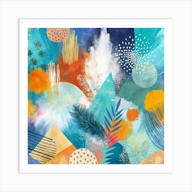 Abstract Painting 31 Art Print