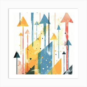 Arrows 3 Art Print