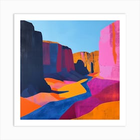 Abstract Travel Collection Burkina Faso 1 Art Print