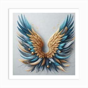 Angel Wings bis Art Print
