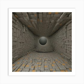 Tunnel - Tunnel Stock Videos & Royalty-Free Footage Art Print