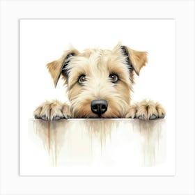 Soft Coated Wheaten Terrier 3 Art Print