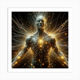 Enlightened Man Art Print