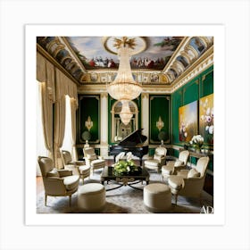 Grand Parlor Art Print