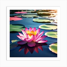 Lotus Flower 32 Art Print