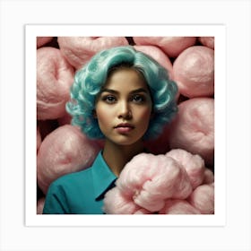 Cotton Candy 1 Art Print