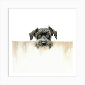 Schnauzer 18 Art Print