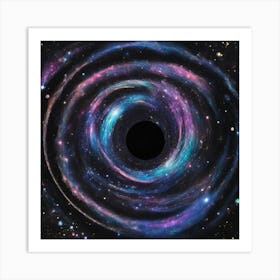 Cosmic Vortex Mirage Art Print