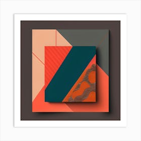 Abstract Geometric Design Art Print