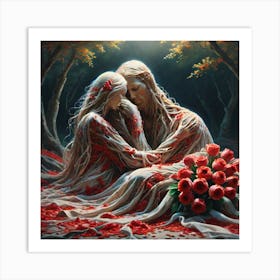 Love Of Roses Art Print