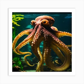 Octopus Art Print