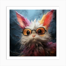 Cat In Glasses 2 Poster