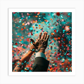 Confetti Confetti Art Print