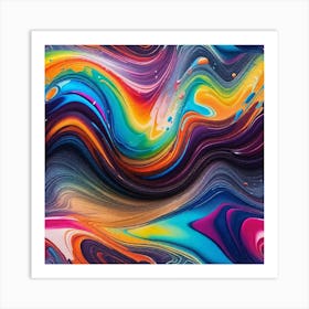 Abstract Painting 110 Art Print