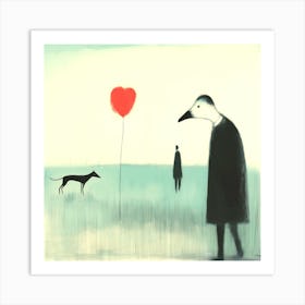 Dogs And Their People LV Art Print