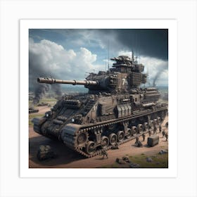 World Of Tanks Art Print