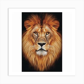 Regal Lion Majesty Print Art Art Print