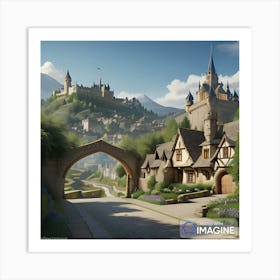 Fantasy Land Art Print