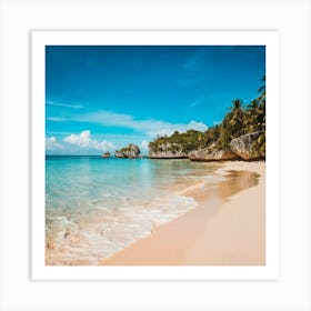 Beach - Beach Stock Videos & Royalty-Free Footage Art Print