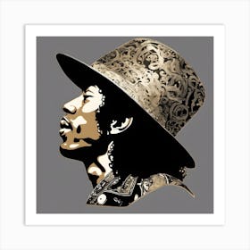 Jimi Hendrix Art Print