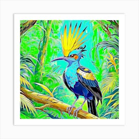 Bird Of Paradise Art Print