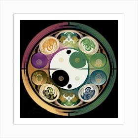 Yin Yang 1 Art Print