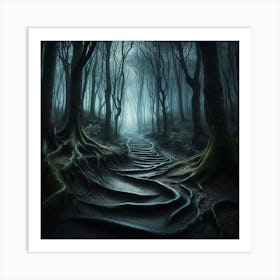 Dark Forest 58 Art Print