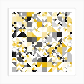 Abstract Geometric Pattern 20 Art Print