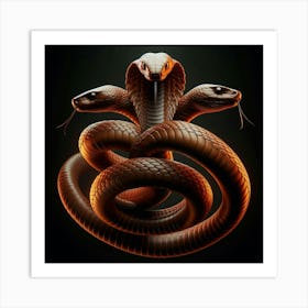 Cobras Art Print