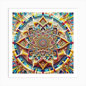 Mandala 124 Art Print