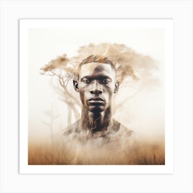 Africa art Art Print