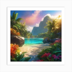 Tropical Paradise 31 Art Print