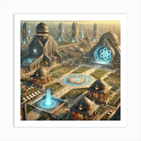 Cultural And Diplomatic Centers Art Print